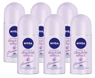 Nivea Double Effect Roll-on Voordeelverpakking