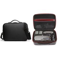 Draagbare dubbeldeks één schouder waterdichte opslag Travel Cover Case vak uitvoering voor DJI Mavic Air (zwart)