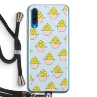 Citroenen: Samsung Galaxy A50 Transparant Hoesje met koord