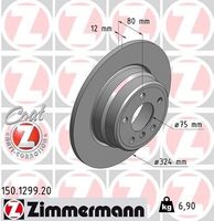 Remschijf Coat Z 150129920