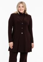 Yoek Blazer A-lijn | Bruin | Maat 38/40
