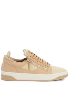 Giuseppe Zanotti baskets GZ94 en cuir - Tons neutres