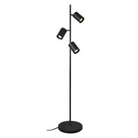Artdelight VloerlampMegano zwart 3-lichts - VL MEGANO3 ZW