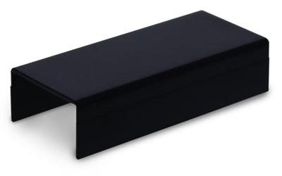 Canalit Systeem25 koppelstuk met bodemstuk 25x13mm zwart - 4745720
