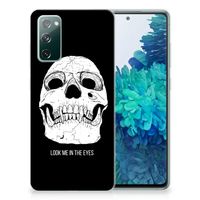 Silicone Back Case Samsung Galaxy S20 FE Skull Eyes - thumbnail