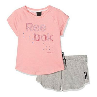 Joggingpak voor kinderen Reebok G ES SS BK4374 Roze - Maat: 4 Jaar