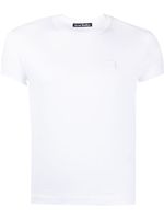 Acne Studios t-shirt à patch Face - Blanc