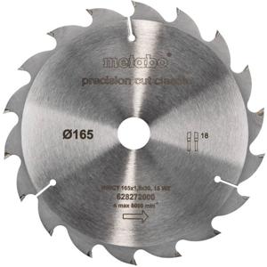 Metabo 628272000 Cirkelzaagblad 165 mm 1 stuk(s)