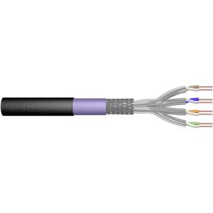 Digitus DK-1741-VH-1-OD Netwerkkabel CAT 7 S/FTP 0.25 mm² Zwart (RAL 9005) 100 m