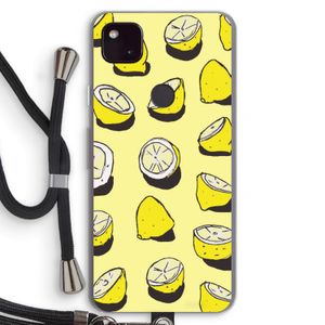 When Life Gives You Lemons...: Pixel 4a 5G Transparant Hoesje met koord