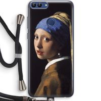 The Pearl Earring: Huawei P Smart (2018) Transparant Hoesje met koord
