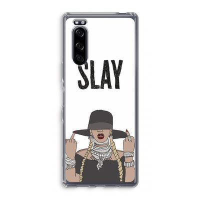 Slay All Day: Sony Xperia 5 Transparant Hoesje