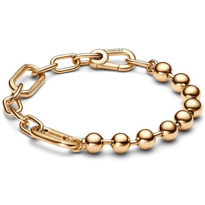 Pandora Me 562793C00 Armband ME Metal Bead-Link zilver goudkleurig
