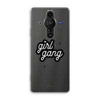 Girl Gang: Sony Xperia Pro-I Transparant Hoesje