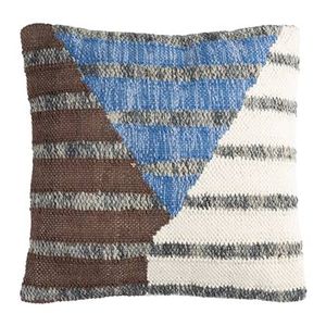 Dutchbone Hampton Sierkussen 45 x 45 cm - Blauw