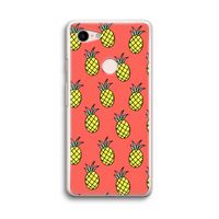 Ananas: Google Pixel 3 Transparant Hoesje