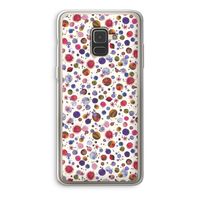 Planets Space: Samsung Galaxy A8 (2018) Transparant Hoesje