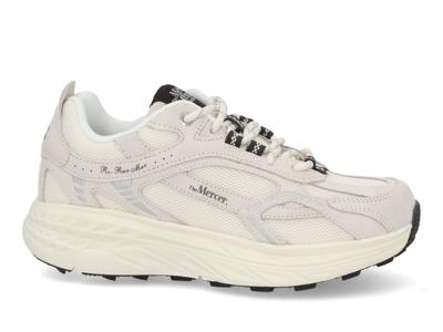 Mercer The Re-Run MAX suede 157 white brown Wit maat 39