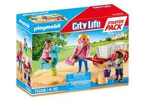 Playmobil City Life Starter Pack opvoeder met bolderwagen 71258
