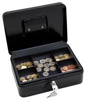 Geldkistje met slot 10"- afm. 25 cm