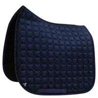Anky XB25003 Check velvet zadeldek DR blauw maat:dr full