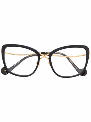 ANNA-KARIN KARLSSON lunettes de vue Lacroix à monture oversize - Noir