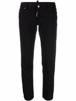 DSQUARED2 pantalon court à taille basse - Noir