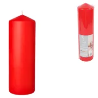 Gala stompkaars rood 7,8 x 29 cm | 6 stuks