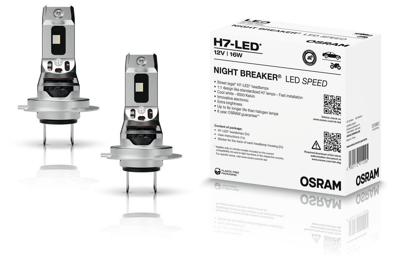 OSRAM Hoofdlamp "night breaker led speed" van lamp h7 led speed 12v16w night breaker