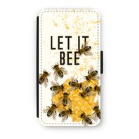 Let it bee: iPhone XS Flip Hoesje