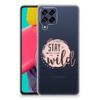 Samsung Galaxy M53 Telefoonhoesje met Naam Boho Stay Wild - thumbnail