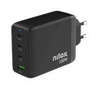 Oplader Nilox NXGANUSBC100 Zwart