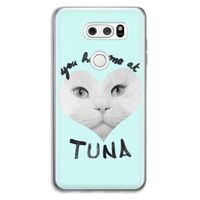 You had me at tuna: LG V30 Transparant Hoesje