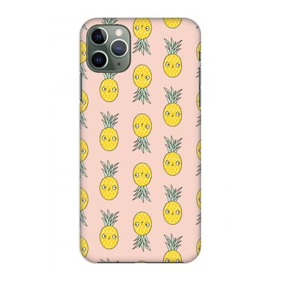 Ananas: Volledig geprint iPhone 11 Pro Max Hoesje