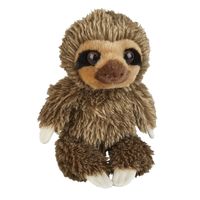 Pluche knuffel dieren Luiaard 18 cm