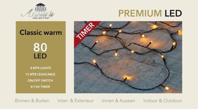 Kerstverlichting buiten 80 lampjes - Annas collection