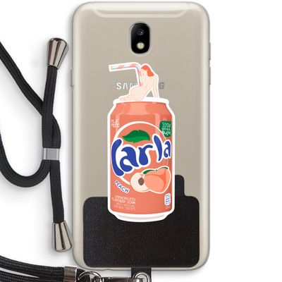 S(peach)less: Samsung Galaxy J7 (2017) Transparant Hoesje met koord