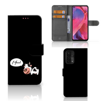 OPPO A54 5G | A74 5G | A93 5G Leuk Hoesje Cow - thumbnail