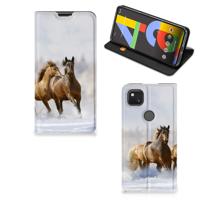 Google Pixel 4a | Hoesje maken | Paarden