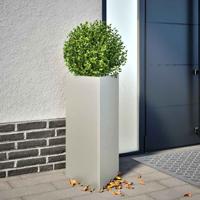VidaXL Plantenbakken 2 st driehoek 40x40x75 cm roestvrij staal