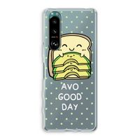 Avo Good Day: Sony Xperia 5 III Transparant Hoesje