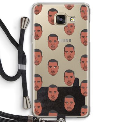 Kanye Call Me?: Samsung Galaxy A5 (2016) Transparant Hoesje met koord