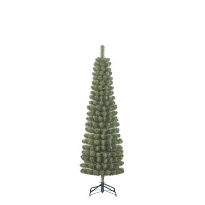 Kunstkerstboom Charlton pilar groen H185 x dia. 53 cm - Black box