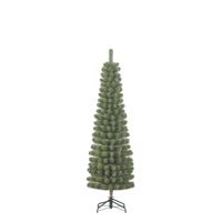 Kunstkerstboom Charlton pilar groen H185 x dia. 53 cm - Black box