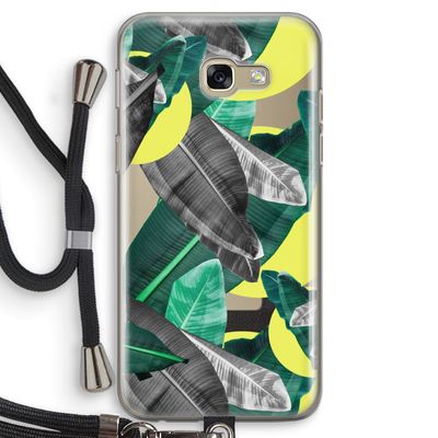 Fantasie jungle: Samsung Galaxy A5 (2017) Transparant Hoesje met koord