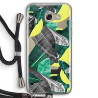 Fantasie jungle: Samsung Galaxy A5 (2017) Transparant Hoesje met koord