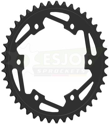 ESJOT Chain wheel 520 43z steel silver
