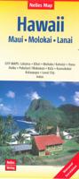 Wegenkaart - landkaart Hawaii Maui - - Molokai - Lanai | Nelles Verlag Wegenkaart - landkaart Hawaii Maui - - Molokai - Lanai | Nelles Verlag