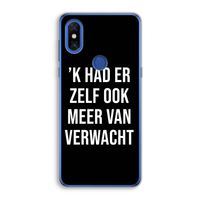 Meer verwacht - Zwart: Xiaomi Mi Mix 3 Transparant Hoesje