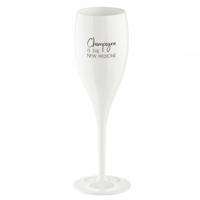 Koziol - Superglas Cheers No. 1 Champagneglas Champagne The New Medicine - Kunststof - Wit